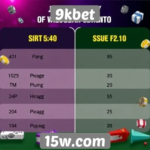 Comparativo entre jogos oferecidos no 9kbet
